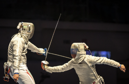 실화 기반 펜싱영화 관련 사진
