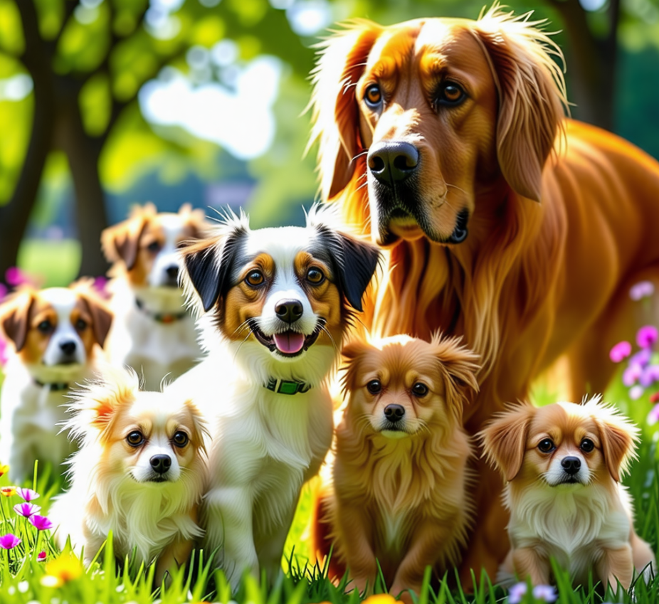 소형견 과 대형견