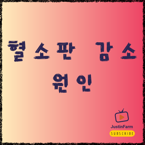 혈소판 수치가 낮을 때 나타나는 증상, 그냥 피곤해서가 아닐 수 있습니다