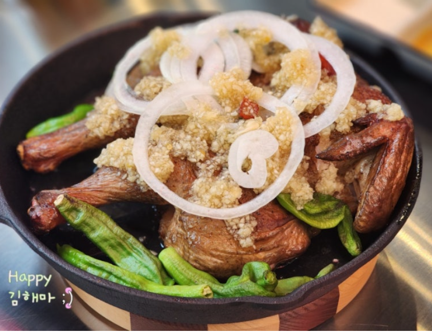 야당맛집 진빼이통닭