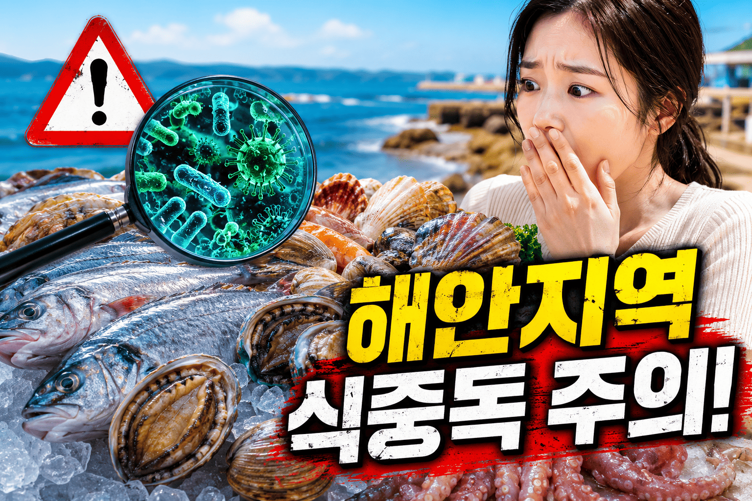 해안지역 식중독 예방 (수산물관리, 보관방법, 위생수칙)