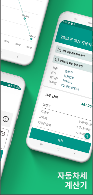 자동차세 연납신청, 자동차세 계산기