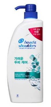 헤드앤숄더 가려운 두피 케어 샴푸, 850ml, 3개