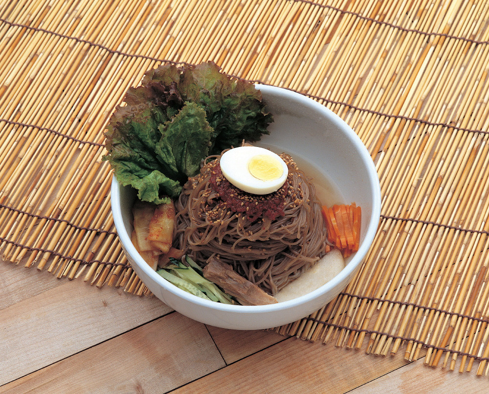 여수 메밀 비빔국수 예시 사진