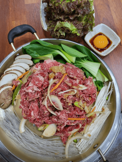 [6시 내고향] 영덕 한우불고기 버섯불고기전골 버섯샤브샤브 맛집 영덕솔향식당
