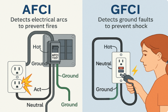 AFCI, GFCI 차이