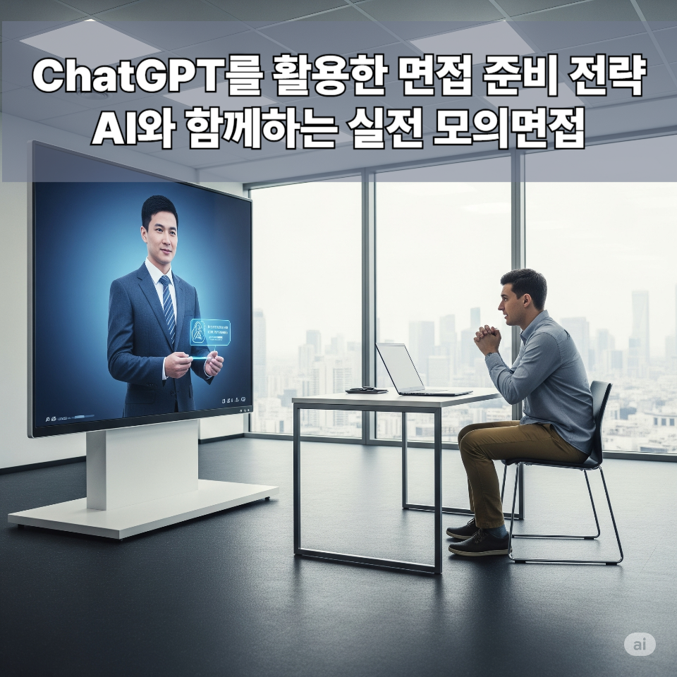 ChatGPT를 활용한 면접 준비 전략: AI와 함께하는 실전 모의면접