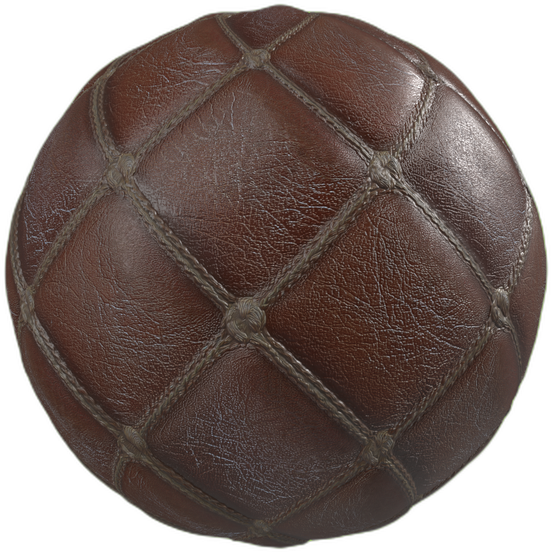 dark vintage leather quilted texture