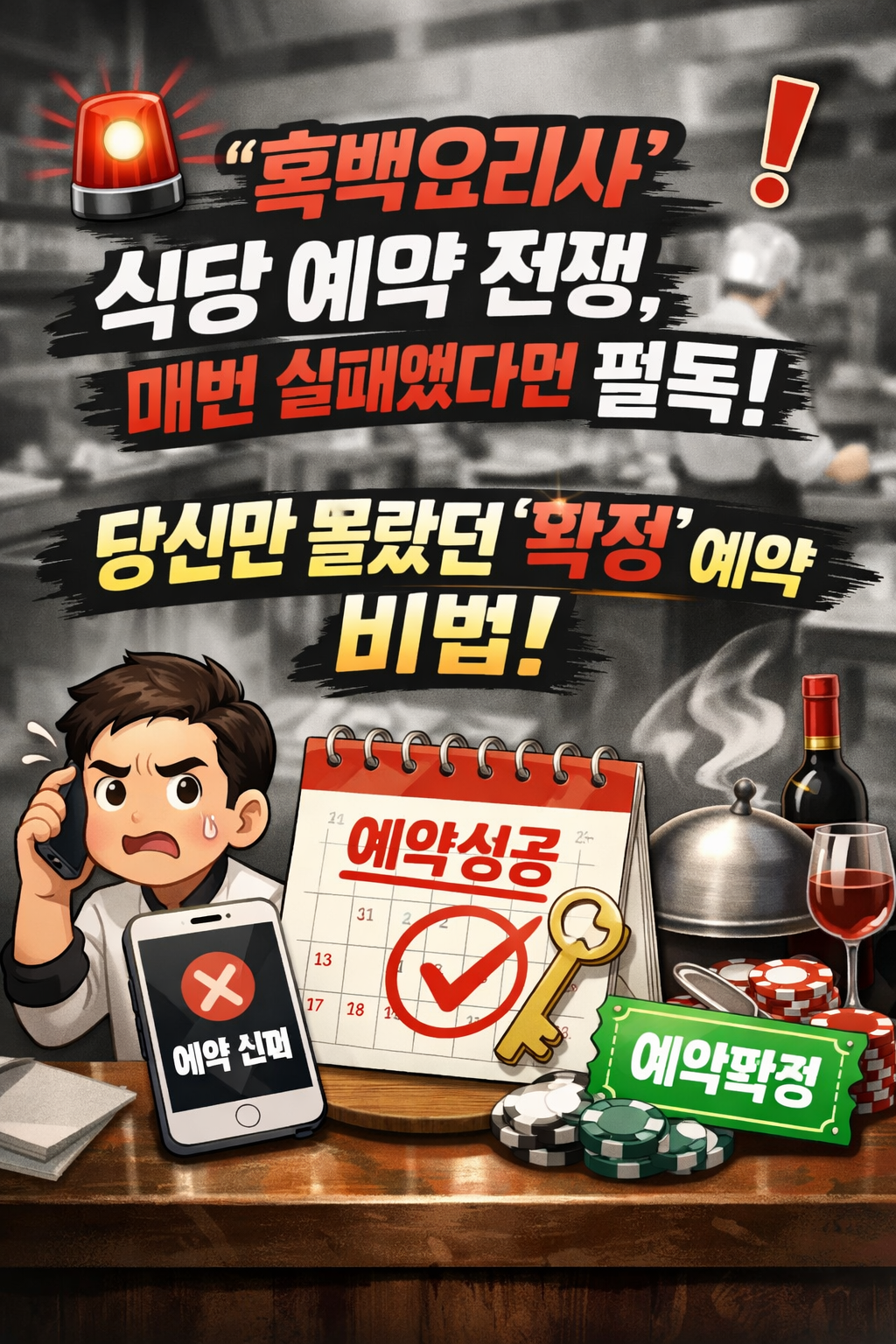 🚨'흑백요리사' 식당 예약 전쟁