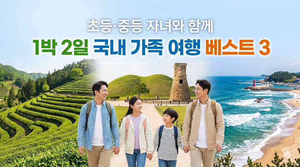 1박 2일여행지 추천