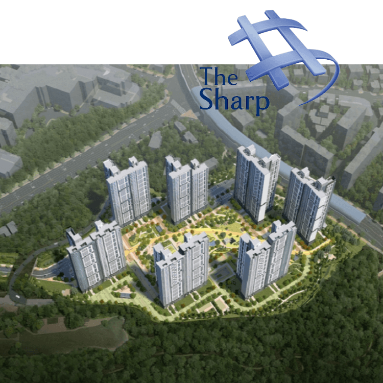 더샵 청주그리니티 조감도