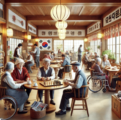 경로당 이용 관련 사진