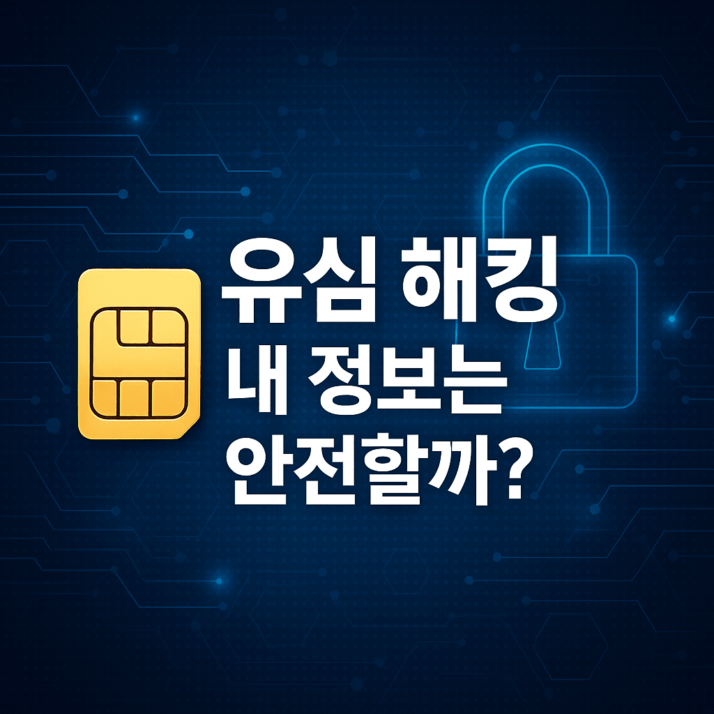 SKT 유심해킹 사태로부터 내 정보를 지키는 피해예방 안전수칙 총정리