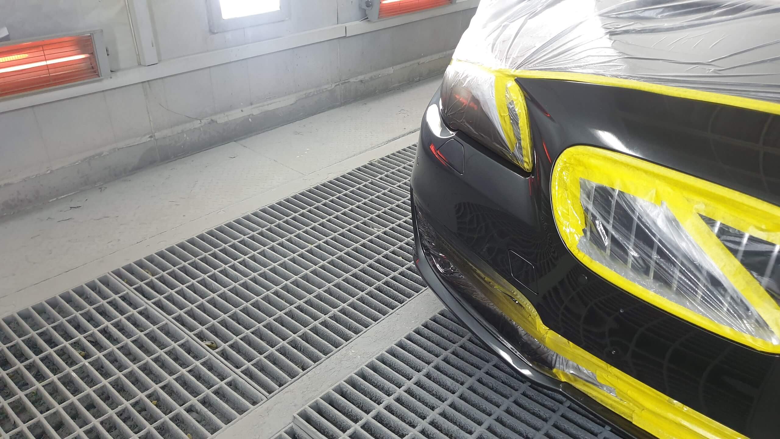 열처리 중 자동차 흠집제거 - 열처리 중