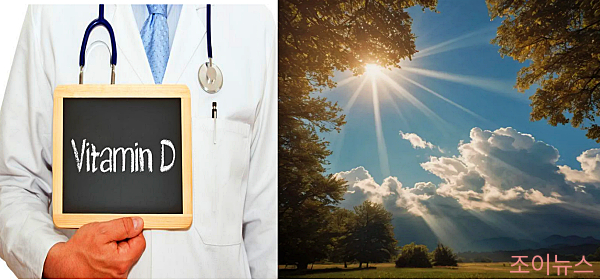 햇빛을 하루에 15분 이상만 쬐어도 비타민D가 충분히 생성됩니다.