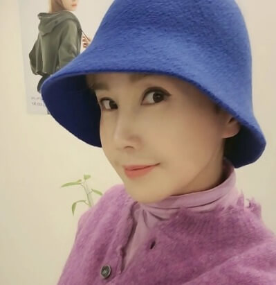 파란 모자쓴 박혜경