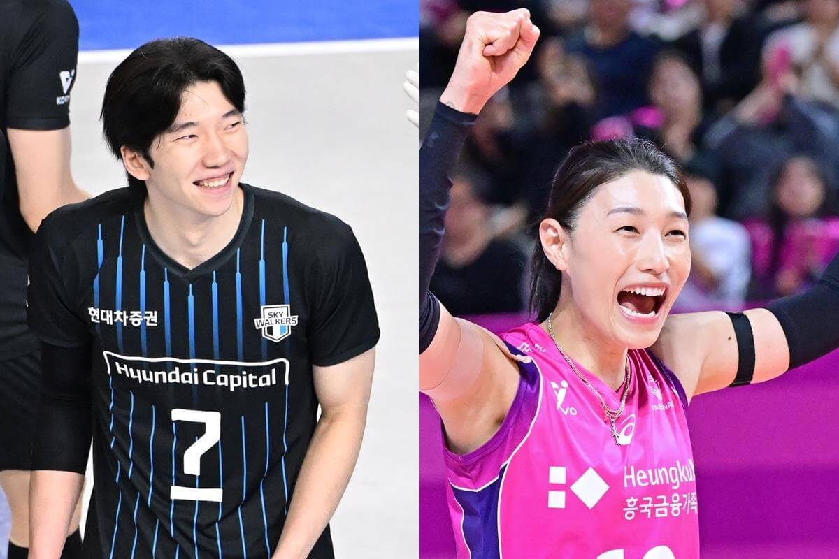 V리그 1라운드 MVP 허수봉 김연경