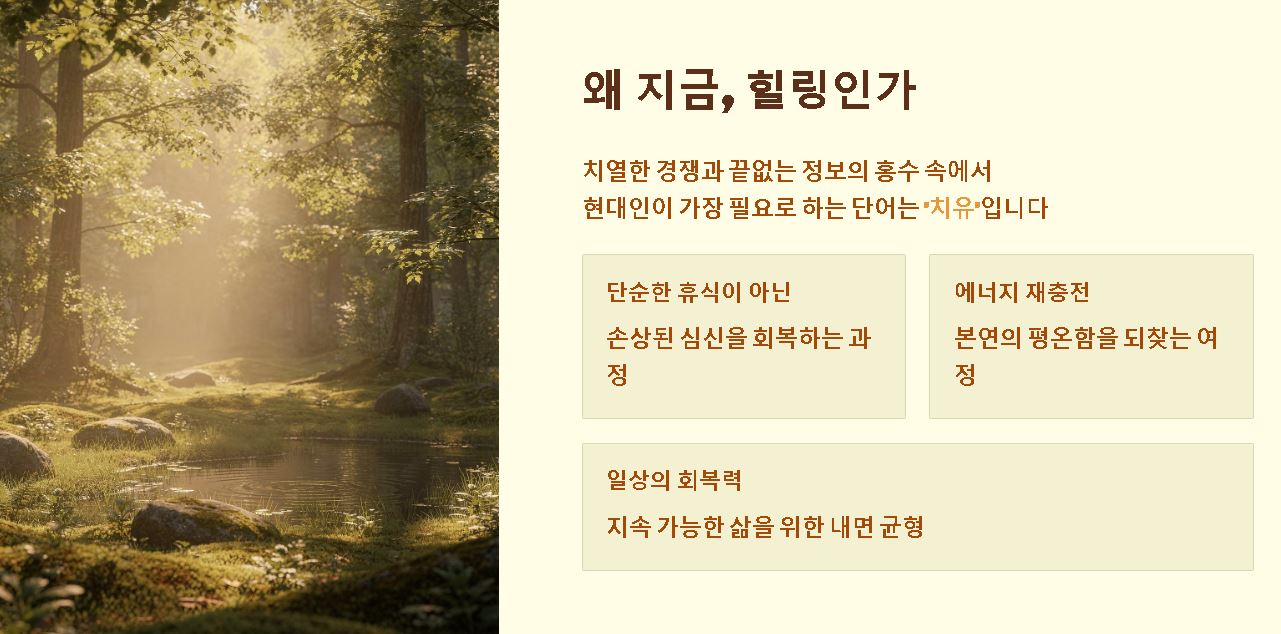 힐링 뜻 의미