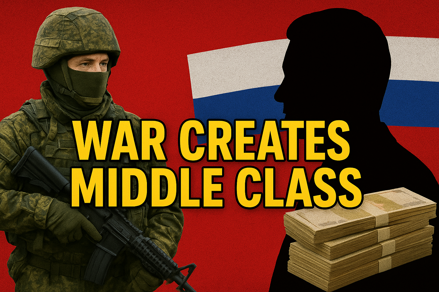 전쟁이 만든 기형적 부: 러시아의 ‘죽음의 중산층’