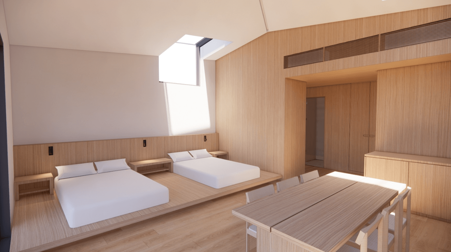 수락휴 침실 사진