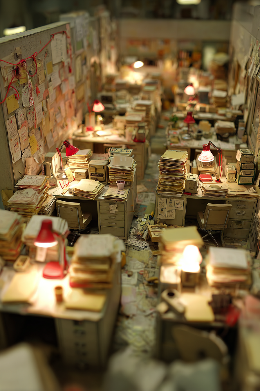 미니어처풍으로 재해석한 스포트라이트 장면 by pearl's review