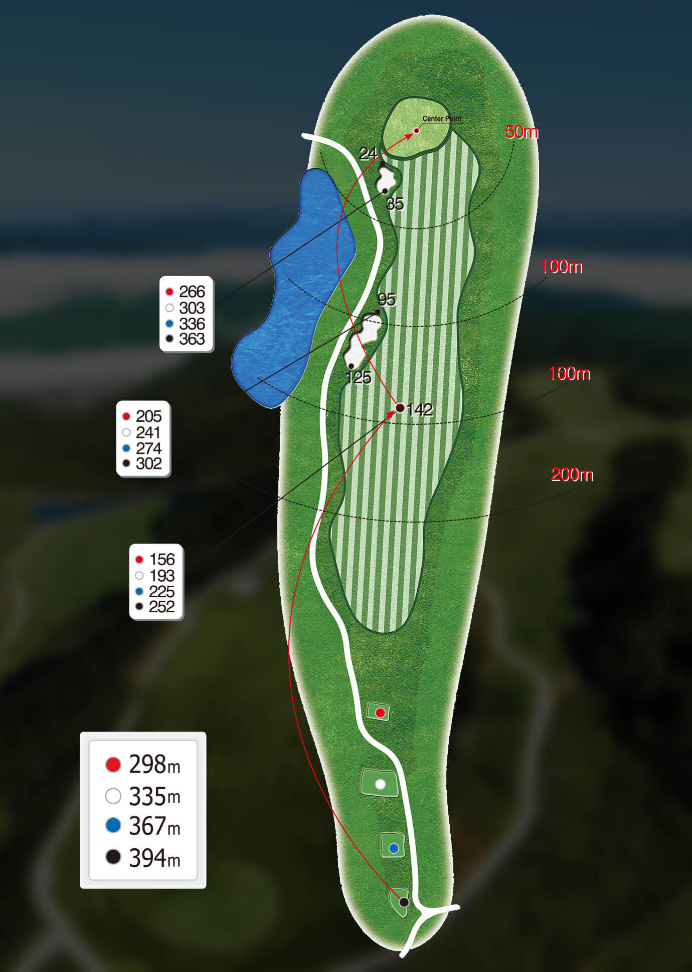 B 코스 1 Hole