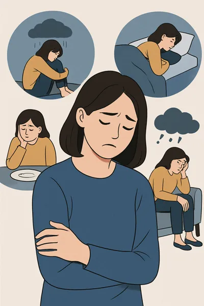 일상 속 집중력 저하 모습