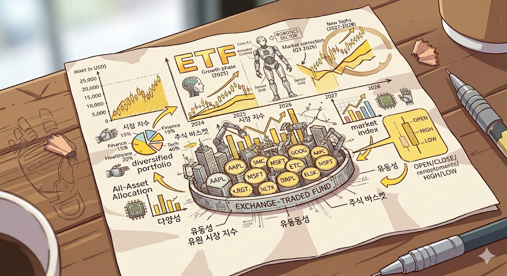 2026 ETF 추천 TOP6 – 월 60만원으로 노후 준비하는 현실적인 투자 전략