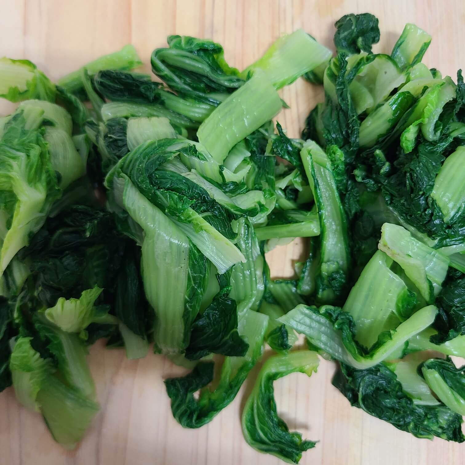 얼갈이 손질
얼갈이 배추 손질