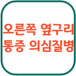 오른쪽 옆구리 통증