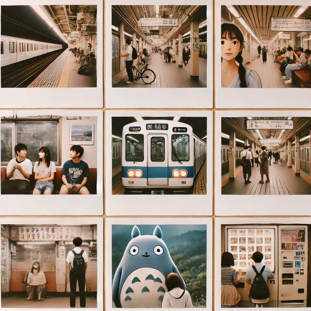 지하철 즉석사진기있는역