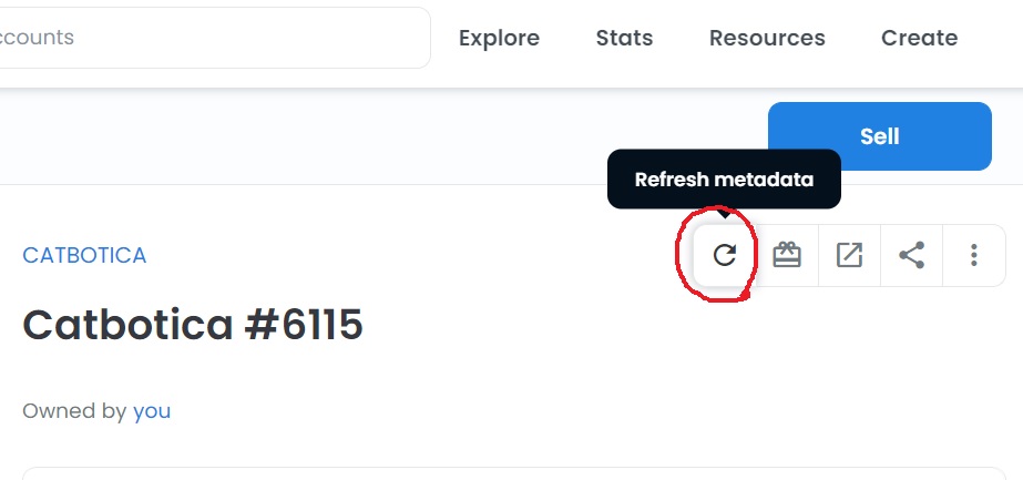 오픈씨에서 NFT 리빌하는 방법