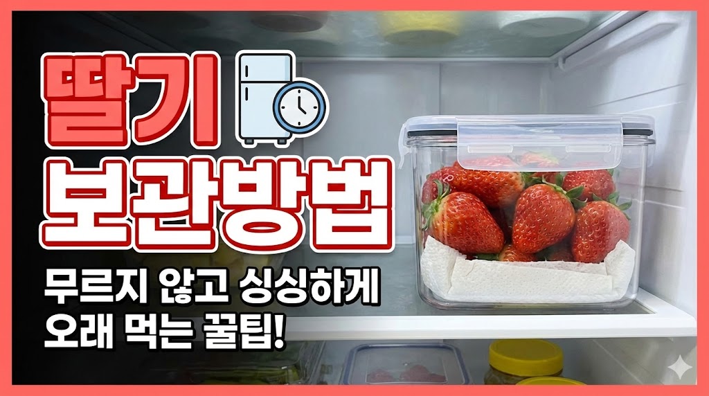 딸기보관방법