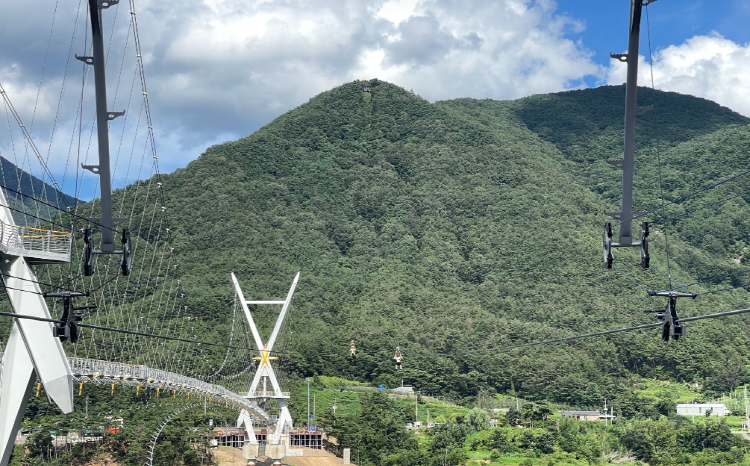 영천 보현산 짚라인