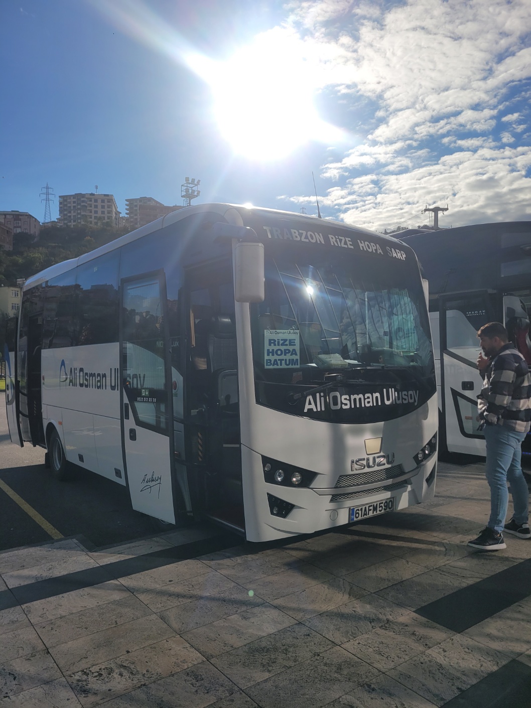 사르피로 가는 버스