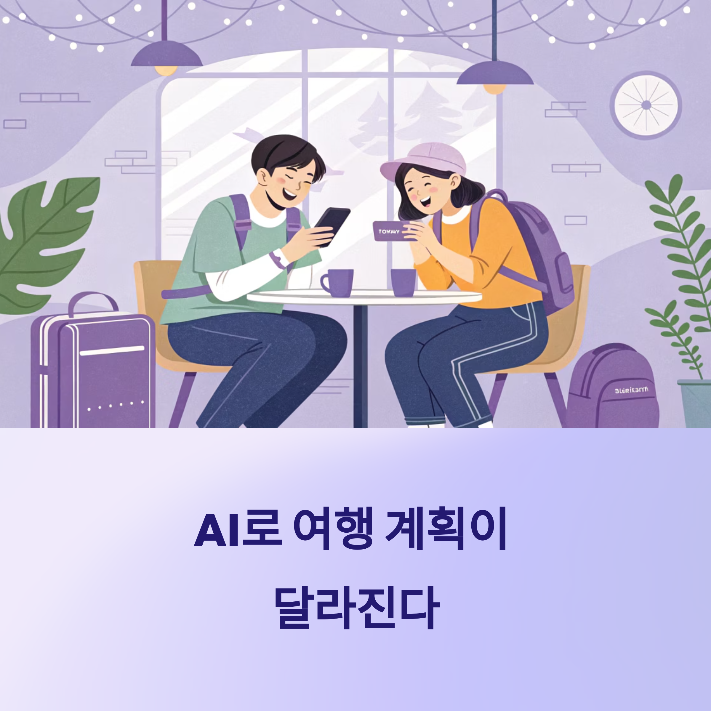 AI 기술로 진화하는 청년 여행 계획의 모든 것