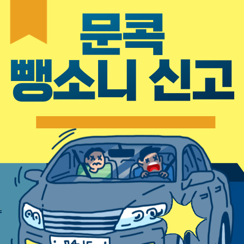 문콕 뺑소니 신고
