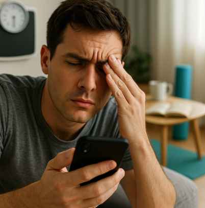 스마트폰을 하고 있는 사진