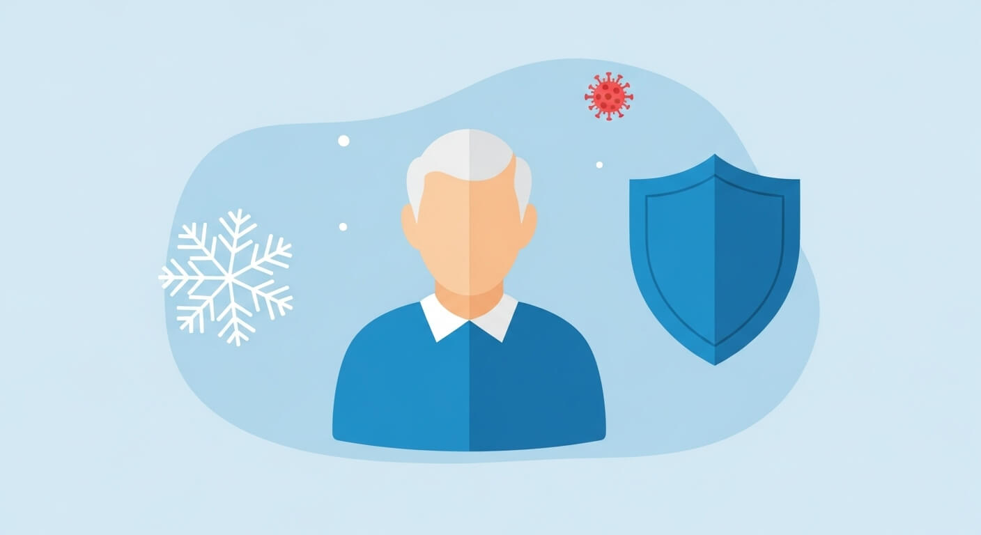 겨울철 만성질환 주의 (노인성 질환, 면역력, 독감)