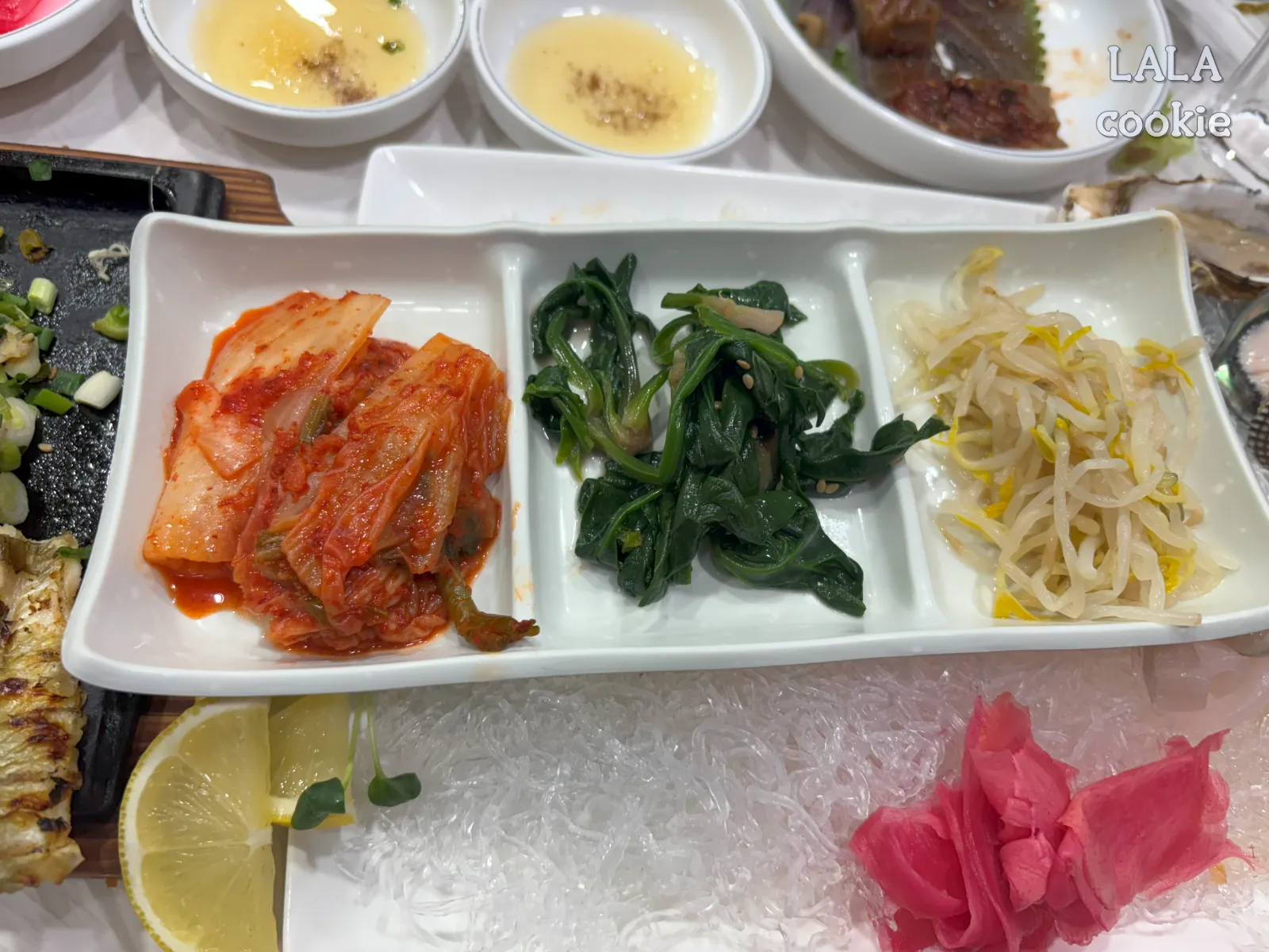 댓거리-맛집-가포한성장어구이-반찬
