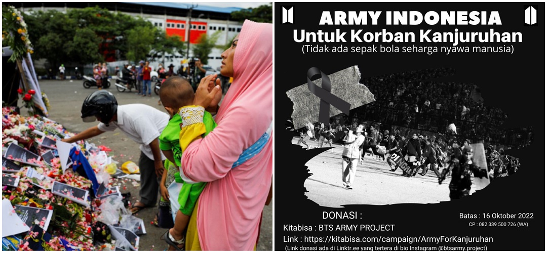 인도네시아 축구 경기장 참사 기부