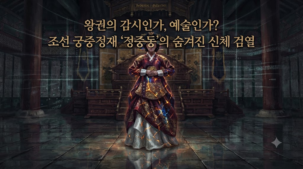 "왕권의 감시인가, 예술인가? 조선 궁중정재 '정중동'의 숨겨진 신체 검열"(무용을사랑합니다)