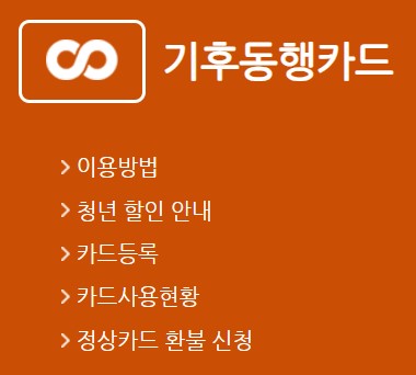 기후동행카드 후불 이용방법
