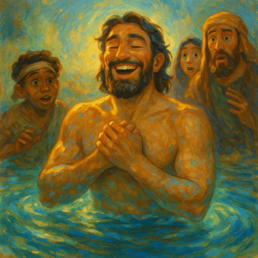 열왕기하에서 중요한 장면 , 나아만의 치유