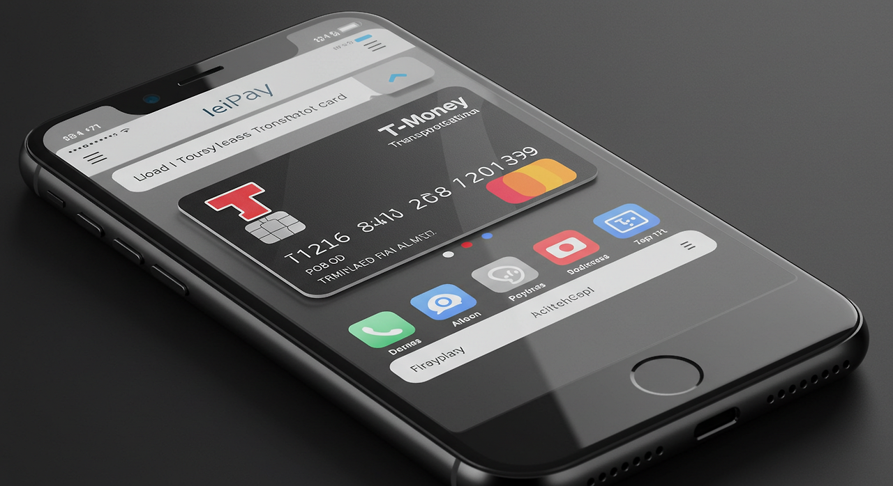 아이폰 티머니 교통카드