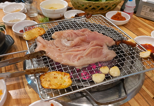 소막창 숯불구이