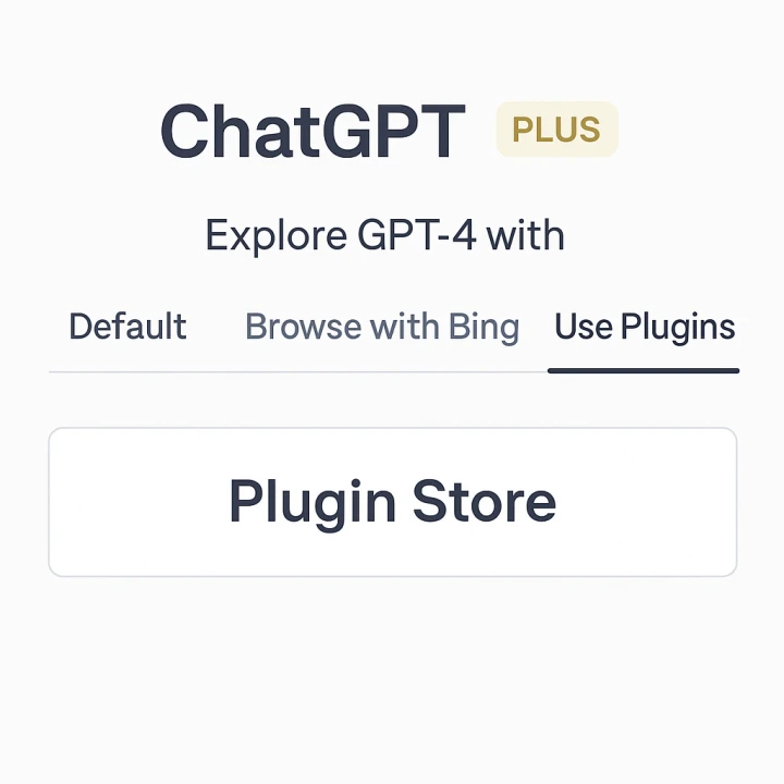 ChatGPT GPT-4 ํ๋ฌ๊ทธ์ธ ์ฌ์ฉ ํ๋ฉด ์ธํฐํ์ด์ค