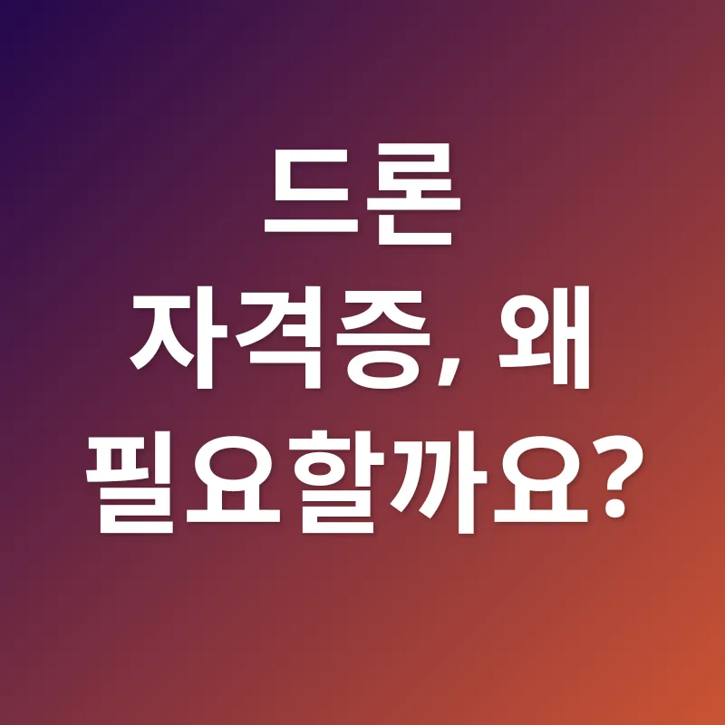드론 자격증_1