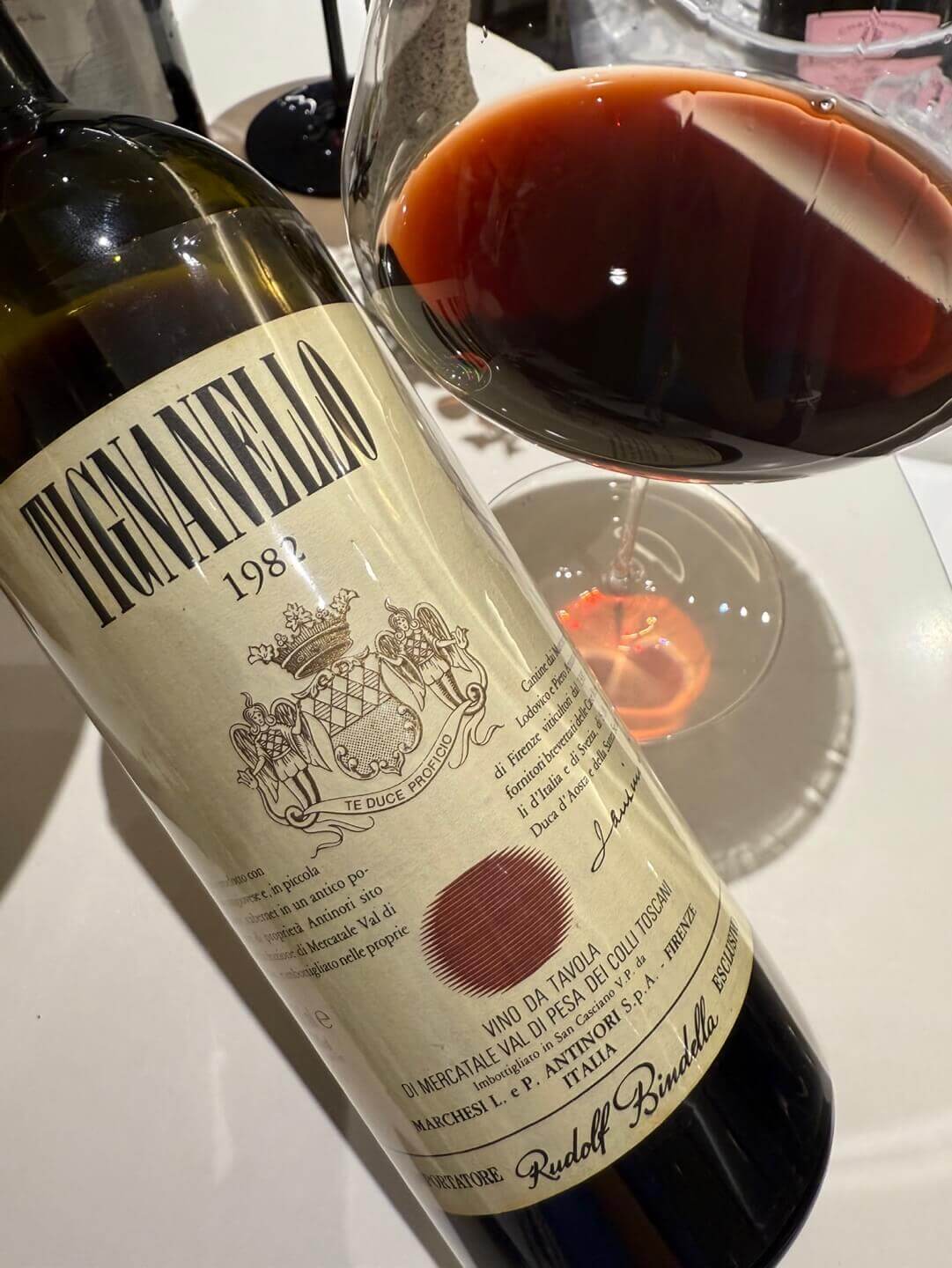 ํฐ๋๋ฌ๋ก 1982(Tignanello 1982)๏ฝTenuta Tignanello by Antinori, Tuscany, Italy