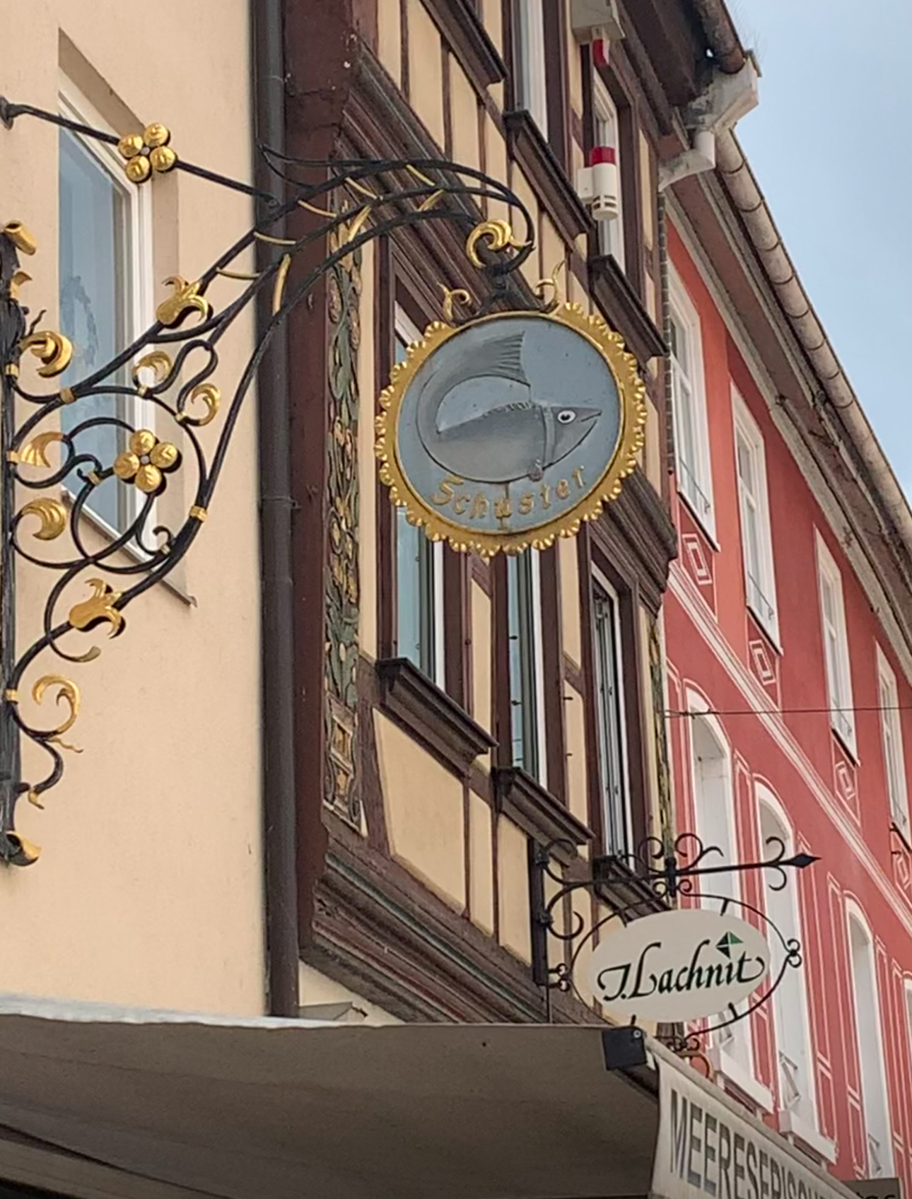 독일의 상점 간판 사진